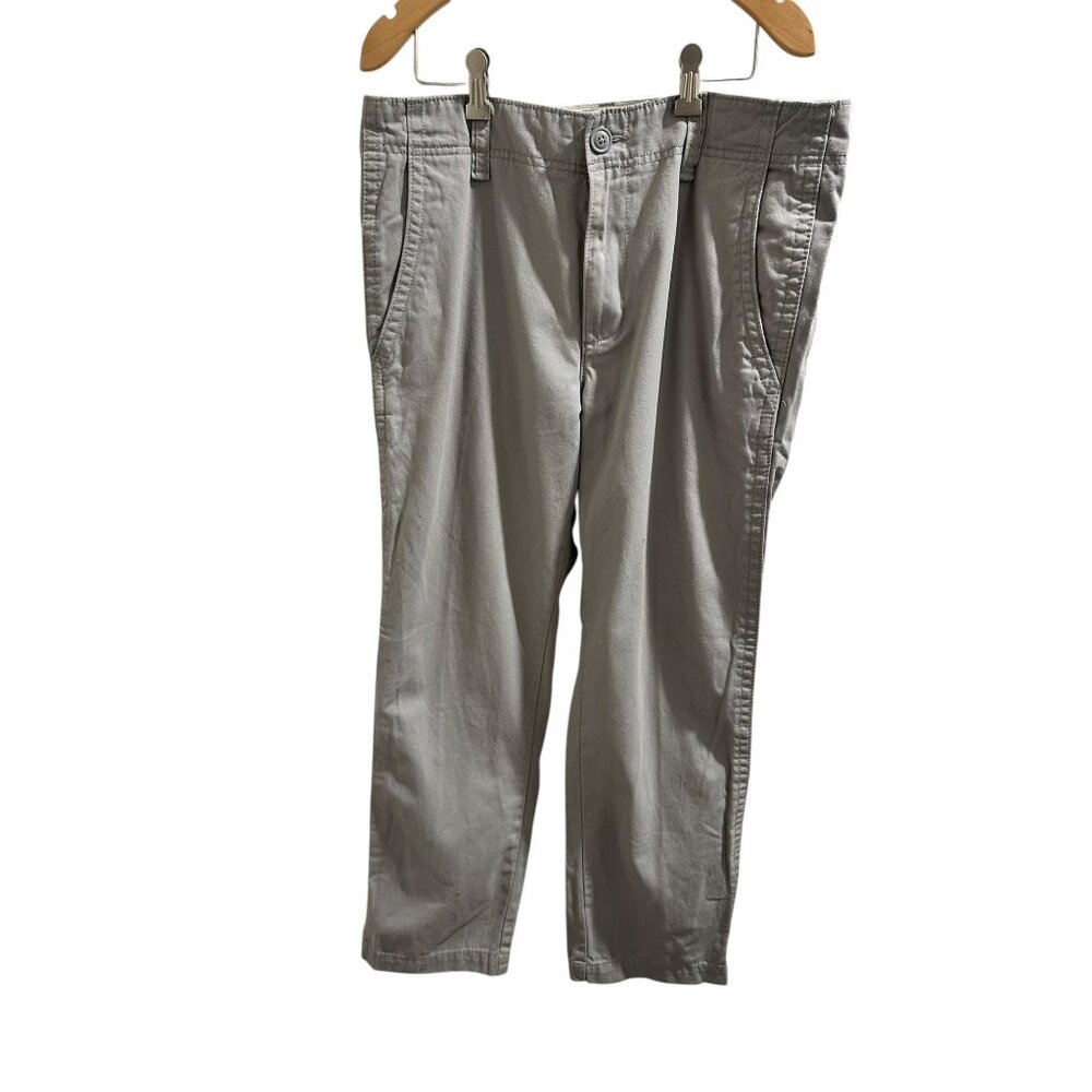 🍒 2/$20 🍒 Old Navy Mens Khakis 32x30 Gray Casual Chino Pants